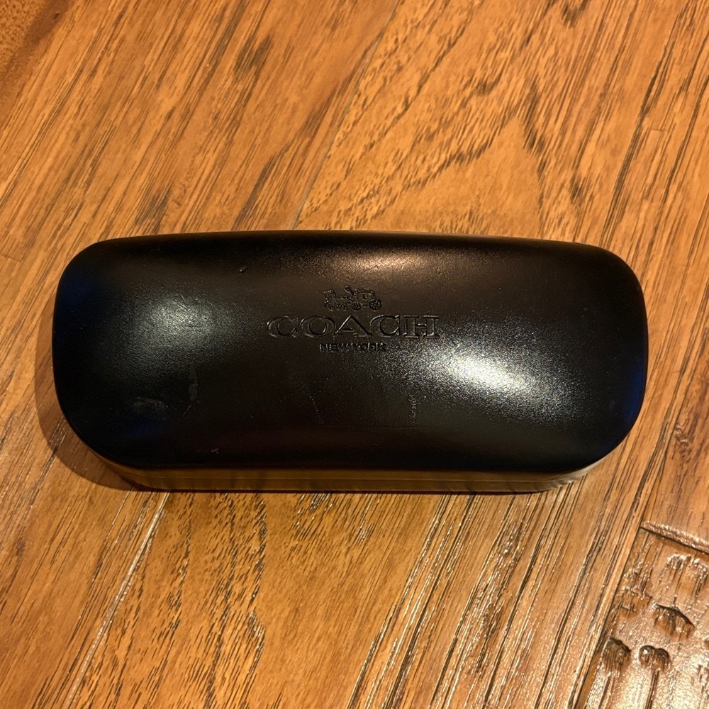 Coach Black Eyewear Case